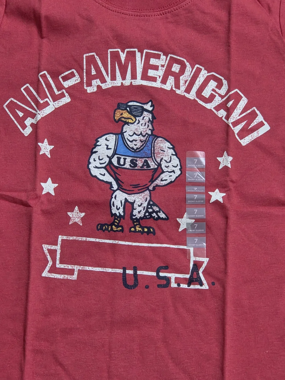OshKosh B'gosh Red All-American Eagle Graphic Tee